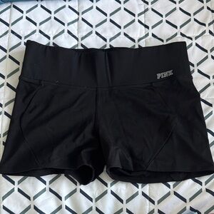 PINK Victoria's Secret Women's Athletic Black Shorts